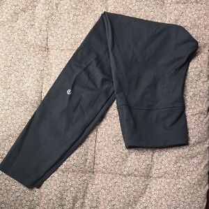 lululemon athletica Womens Size 8 Ribbed Wunder Under Leggings - Ankle Length